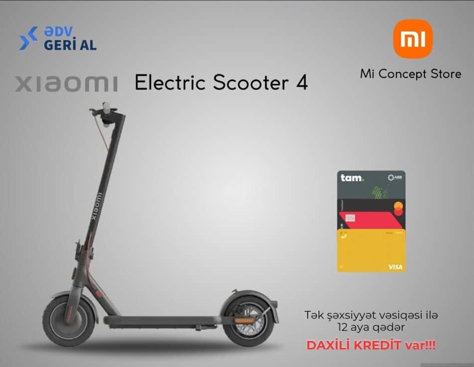 Unisex kids scooter, Electric scooter, Black color - Tenderyard