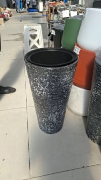 Modern Dekorativ Gül Dibçəyi 60 sm — şəkil 2