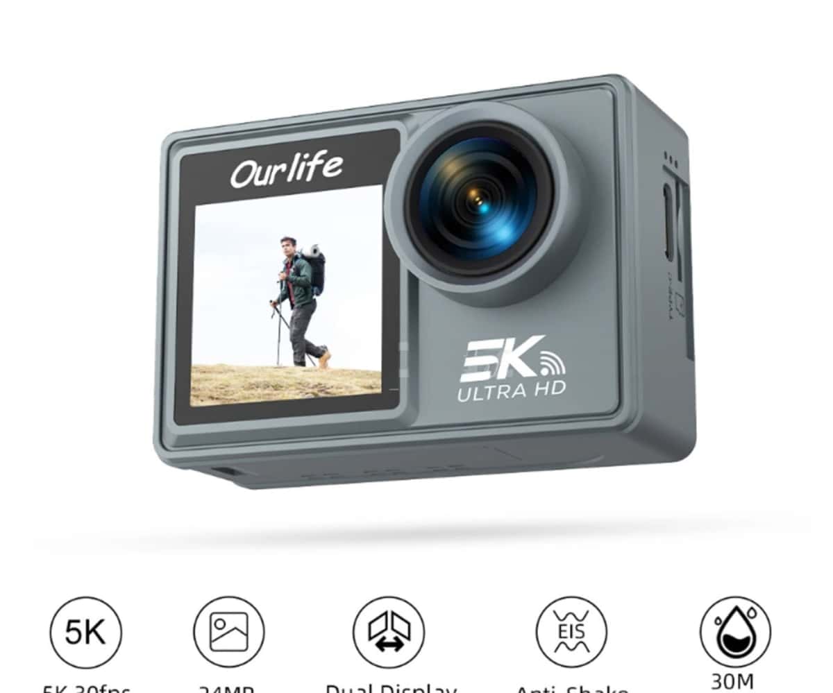 Action kamera MTR40 5K Ultra HD - Tenderyard