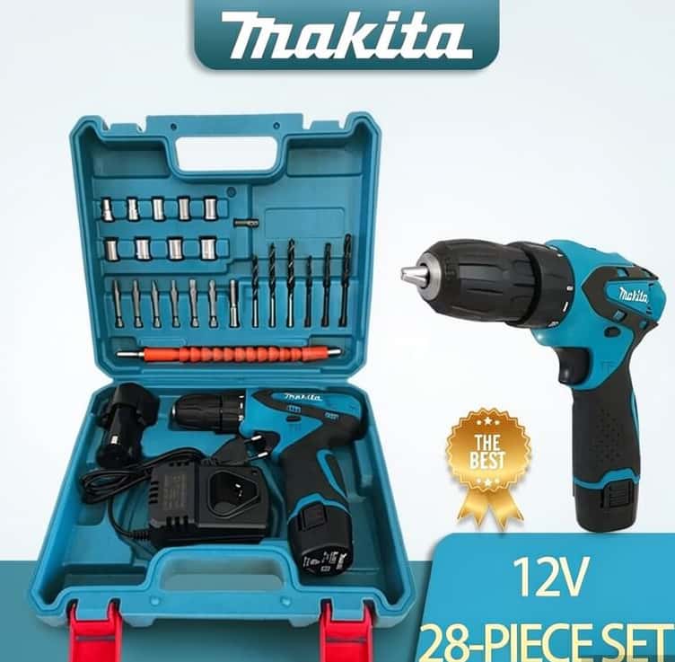 Makita 12V 28-Piece Drill and Screwdriver Set - Tenderyard
