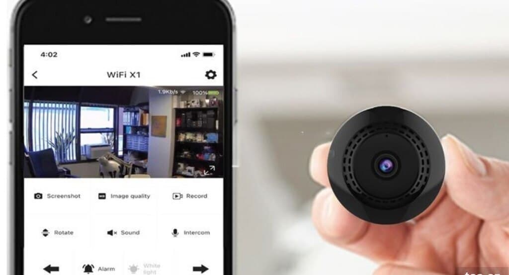 CB1 IWFCam 3MP Batareyalı Mini WiFi Kamera + 32GB Kart