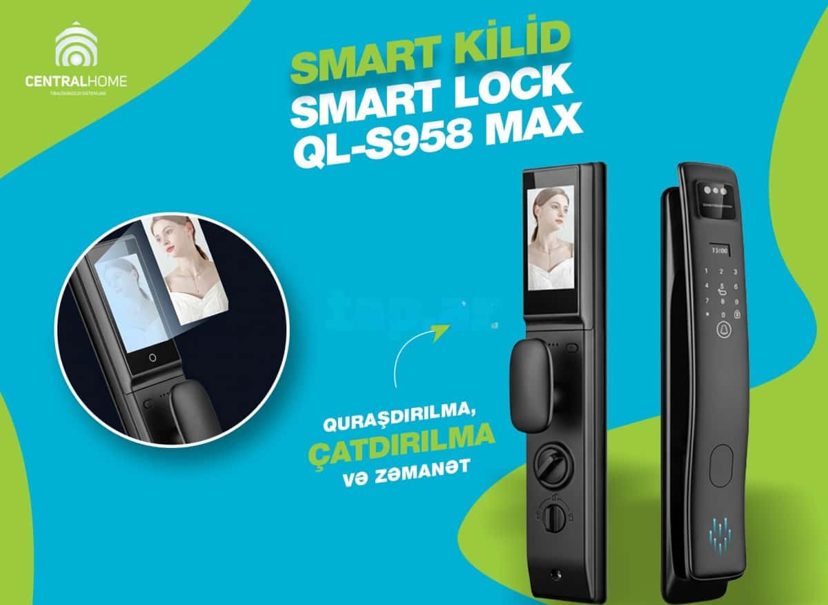 Smart Door Lock QL-S958 Max - Tenderyard