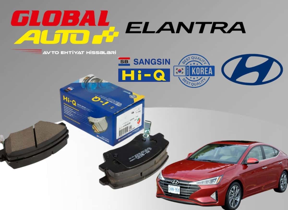 Brake pads for Hyundai Elantra 2018-2020 - Tenderyard