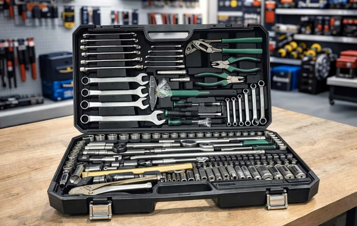 Globex 180-piece tool set - Tenderyard