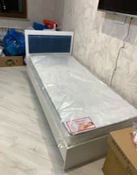 Çarpayı No brand Boz rəng — şəkil 7