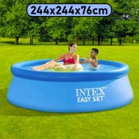 Şişmə hovuz Intex 244x244x76 sm, 2419 L — şəkil 1