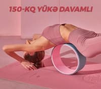 Yoga Wheel - Aerobika və Yoqa üçün Dairə (30 sm) — şəkil 6