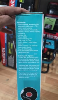 Günəş enerjili LED projektor 2000W — şəkil 3