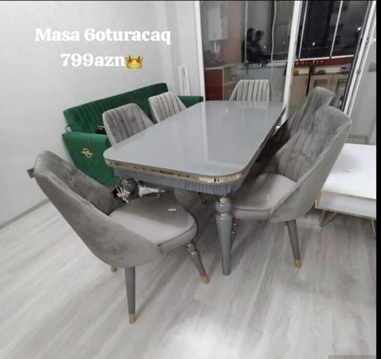 Masa-stul dəsti, Qarışıq rəng