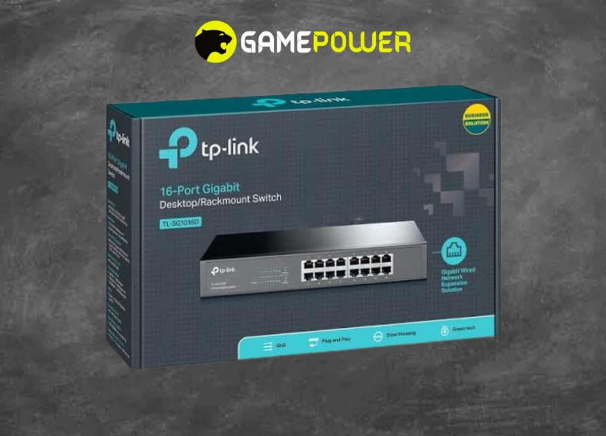 TP-Link TL-SG1016D 16-Port Gigabit Switch - Tenderyard