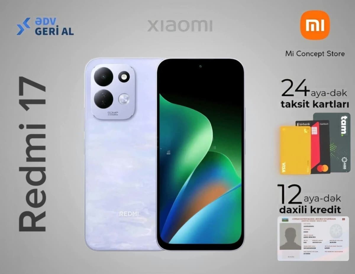 Xiaomi Redmi 17, 4 GB