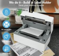 Daşınabilən termal label printer Bluetooth/USB — şəkil 4