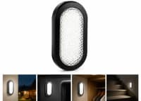 Spot lampa kvadrat 24W qara — şəkil 1