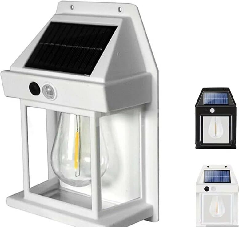 Günəş enerjisi ilə işləyən sensorlu divar lampası