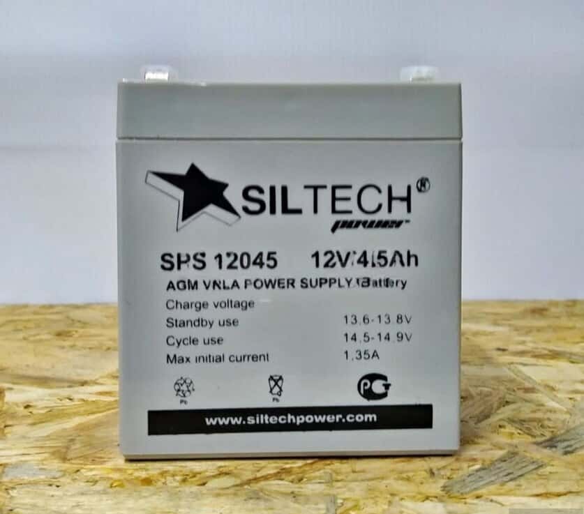 Akkumulyator Siltech 12V 4.5Ah - Tenderyard