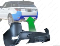 Arxa bufer Range Rover Sport — şəkil 2