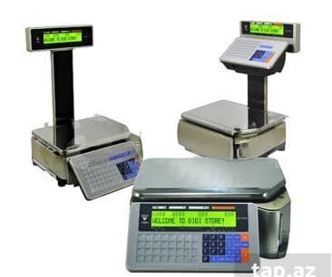 DIGI SM-5100P Barkodlu Ticarət Tərəzisi