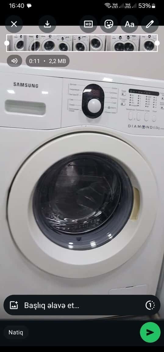 Samsung washing machine - Tenderyard