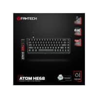 Oyun klaviaturası Fantech Atom HE68 MK811 Black — şəkil 4