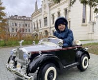 Uşaq elektromobili Retro Rolls-Royce E444EE — şəkil 1