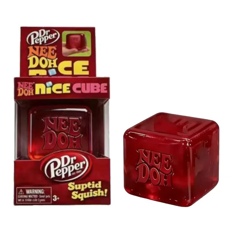 Antistress oyuncaq NeeDoh Nice Cube qəhvəyi