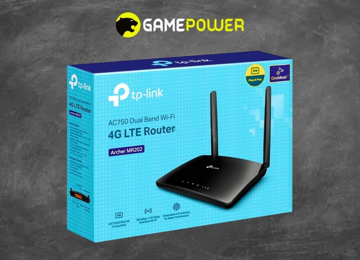 TP-Link TL-MR202 4G LTE Wi-Fi Router