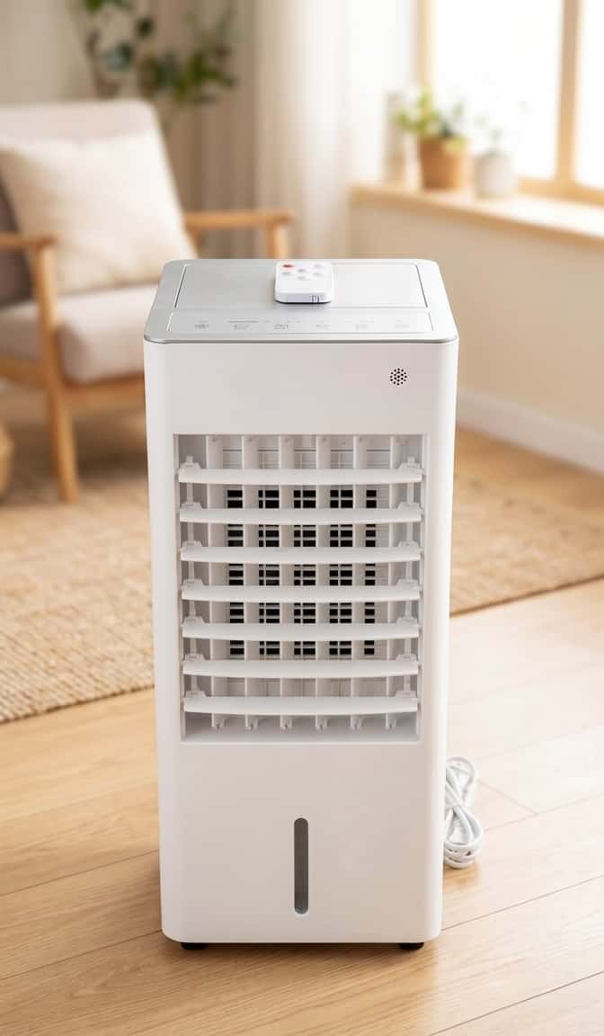 Portable water-powered air cooler - Tenderyard