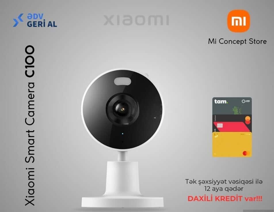 Smart camera Xiaomi Smart Camera C100 - Tenderyard