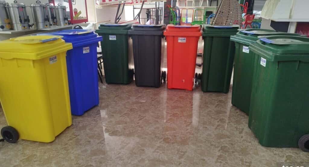 Waste bin in various sizes - Tenderyard