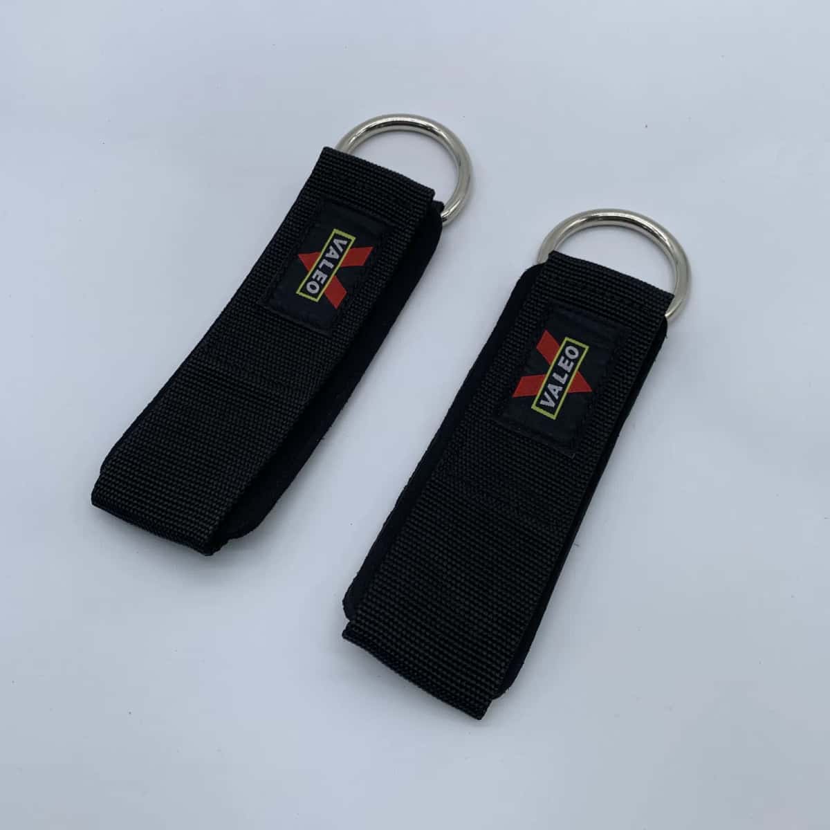 Lifting straps with metal buckle, black - Tenderyard