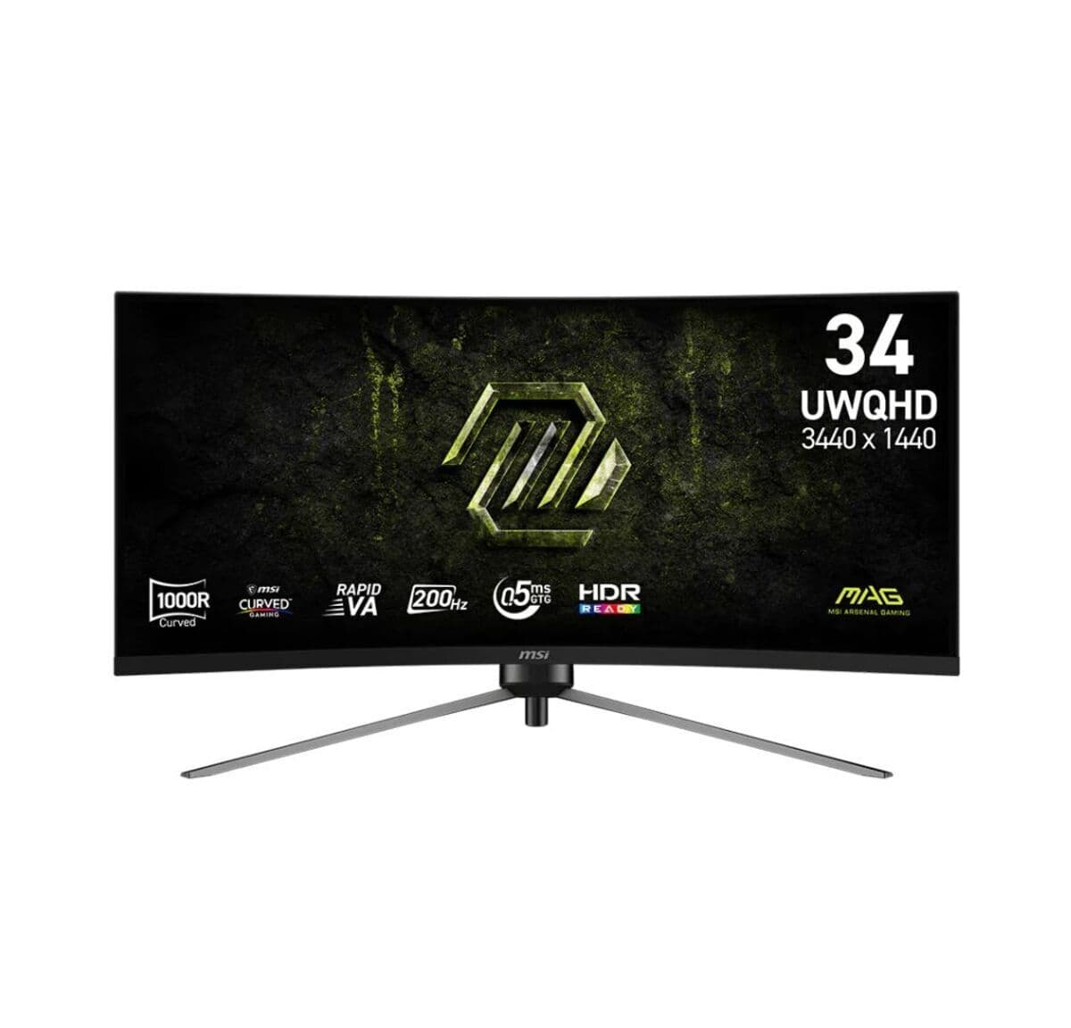 Monitor MSI MAG 345CQRF E20 34" Rapid VA 200Hz