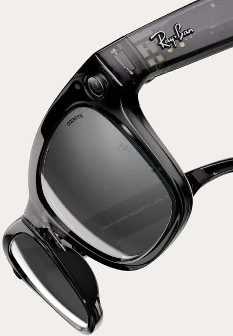 Smart eynək Ray-Ban Meta x Coperni Transparent - Tenderyard