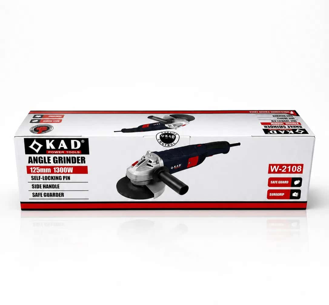 KAD W-2108 Angle Grinder 1300W 125mm - Tenderyard
