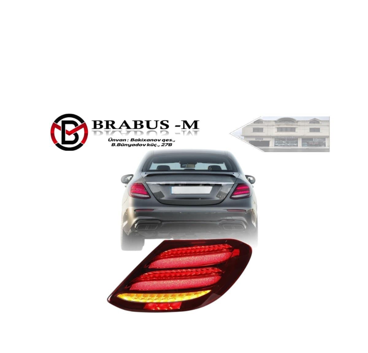 Stop işıqları Mercedes W213