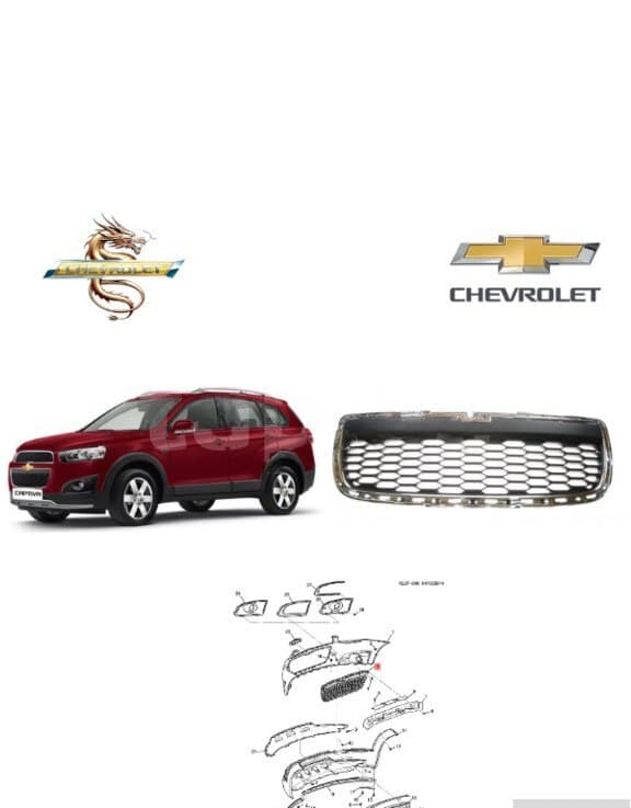 Radiator barmaqlığı Chevrolet Captiva 2011-2015