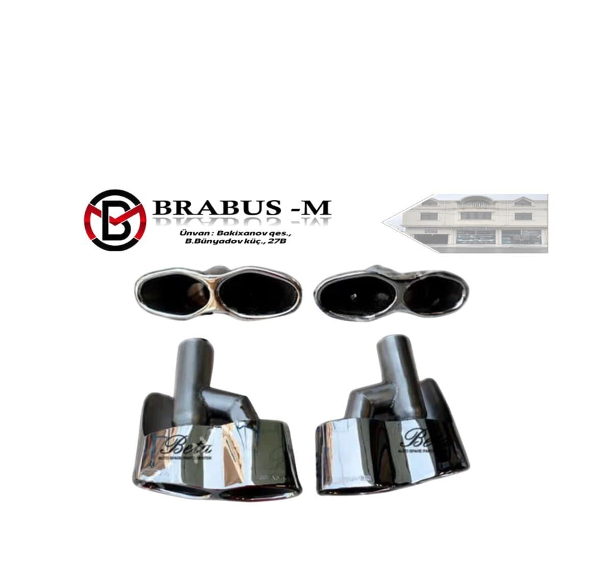 Səsboğucu başlığı Mercedes W221