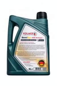 Volmer SemiSyn 10W-40 Super Motor Yağı, 4L — şəkil 2