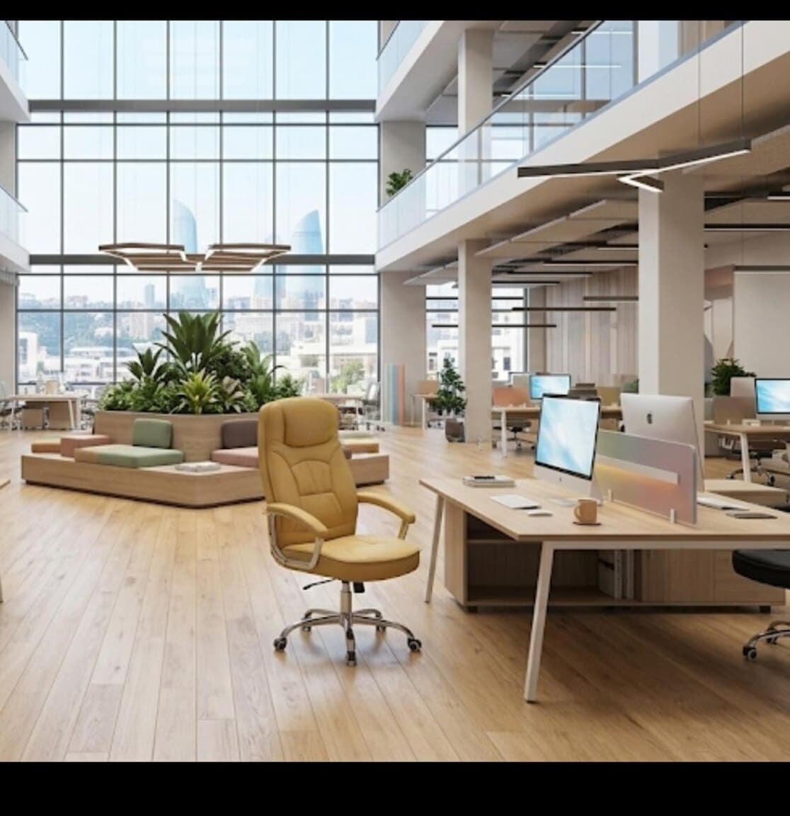 Qarışıq rəng, Ofis üçün kreslo