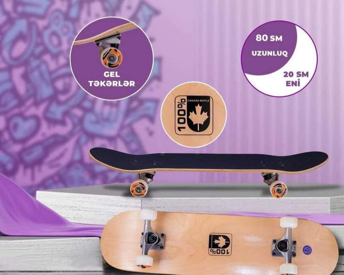 Professional Canadian Maple Skateboard - Tenderyard