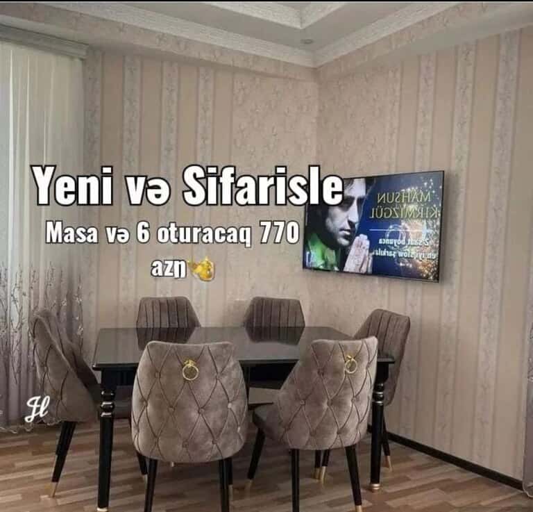 Masa-stul dəsti, Qarışıq rəng - Tenderyard