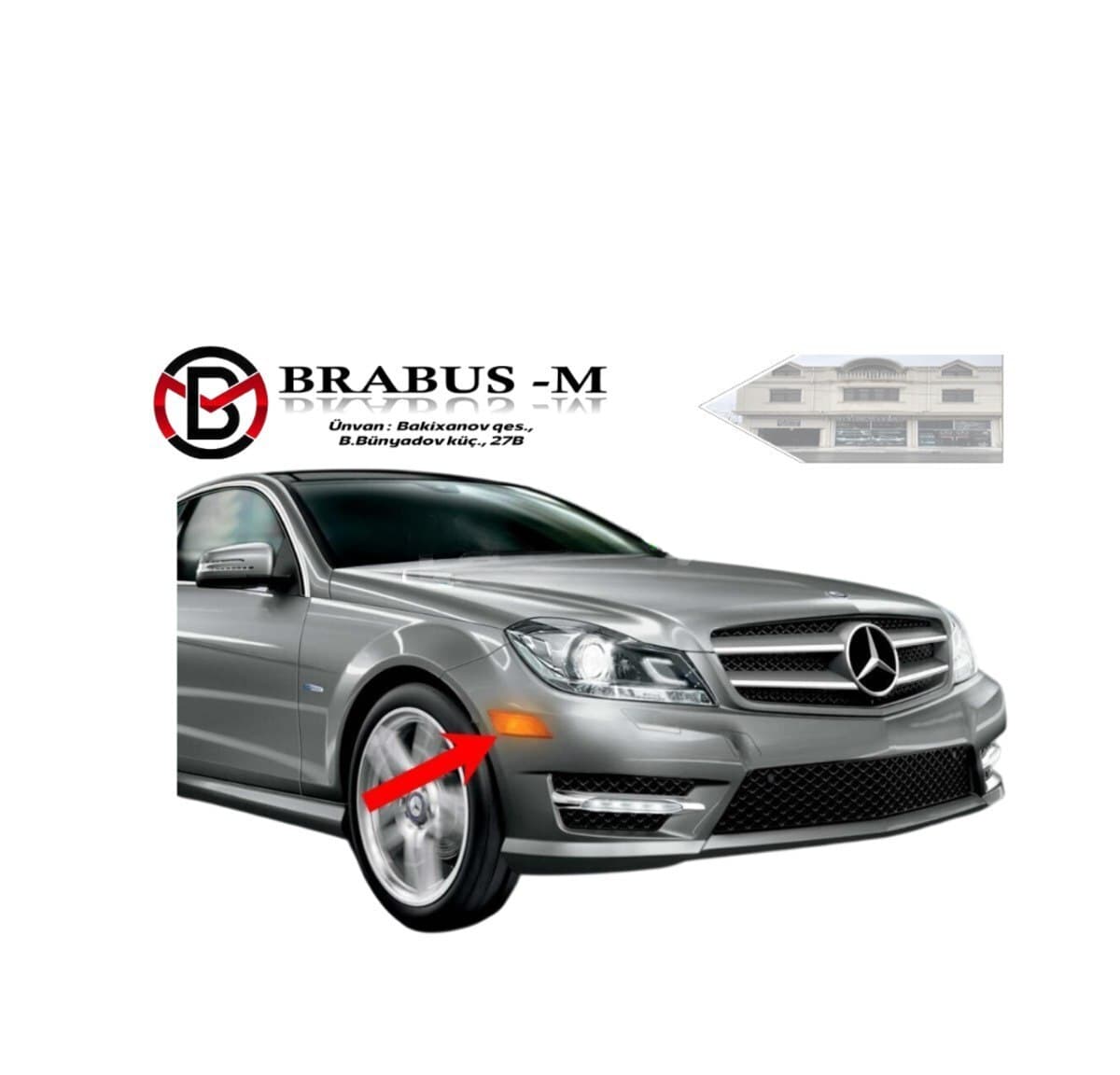 Dönmə işıqları Mercedes W204