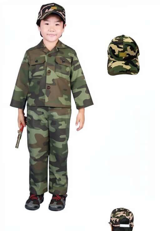 Soldier uniform for children - Tenderyard