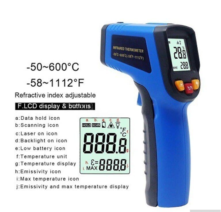 İnfraqırmızı termometr Norm TS600