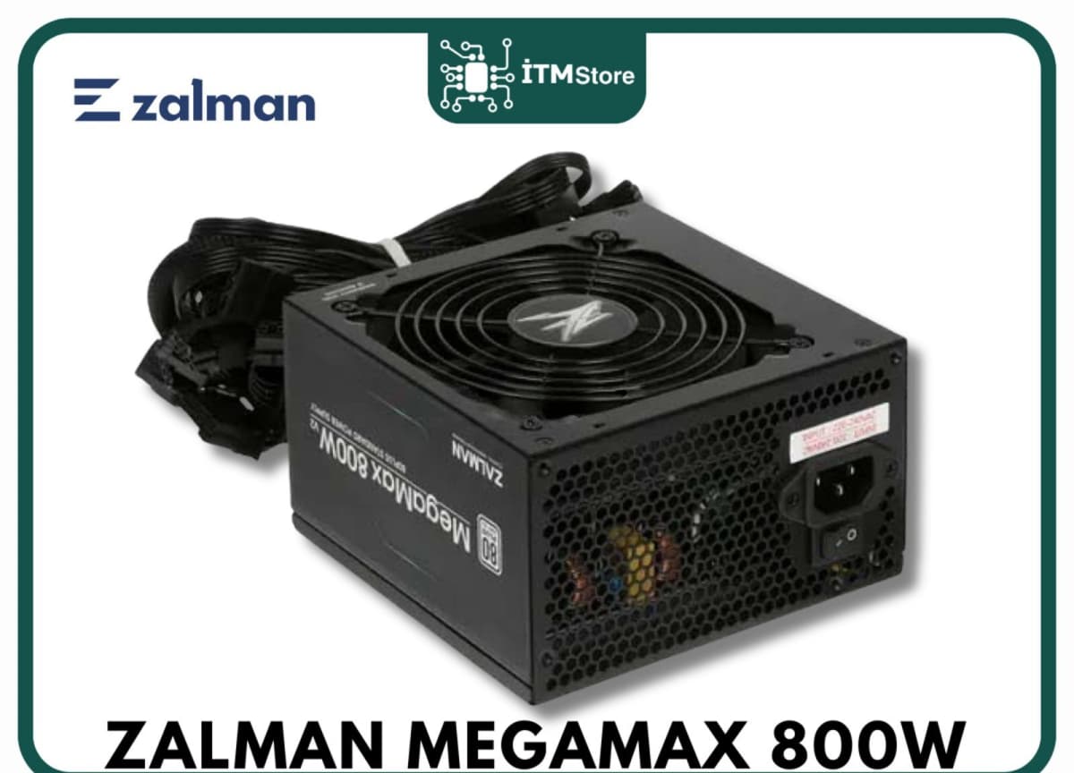 Qida bloku Zalman MegaMax 800W V2 ZM800-TXII