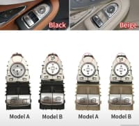 Şüşə qaldıran düymə bloku Mercedes C-Class W205 W206 — şəkil 4