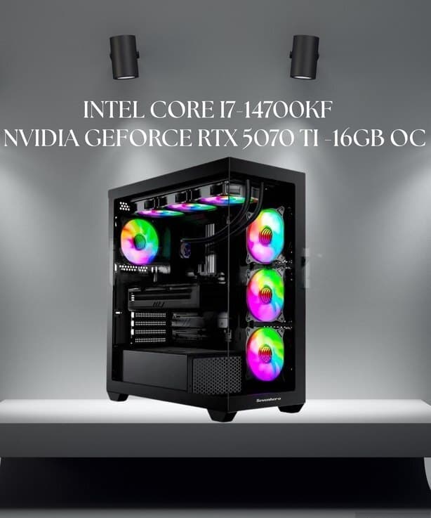 Oyun kompüteri Gaming PC Mega-006 i7-14700KF RTX 5070 Ti
