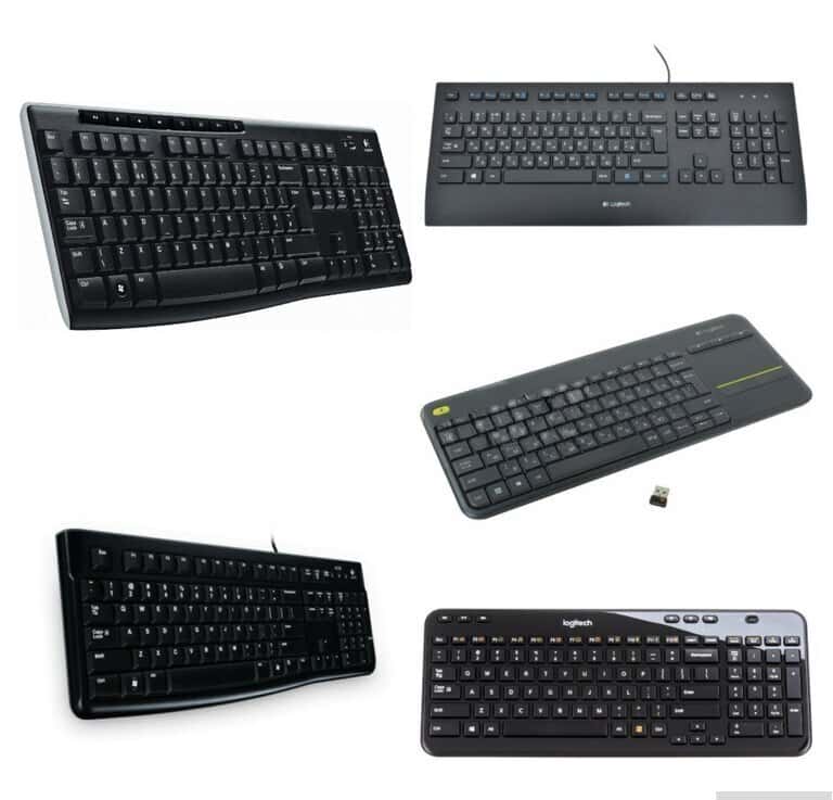 Logitech Wireless and Wired Keyboard Models - Tenderyard