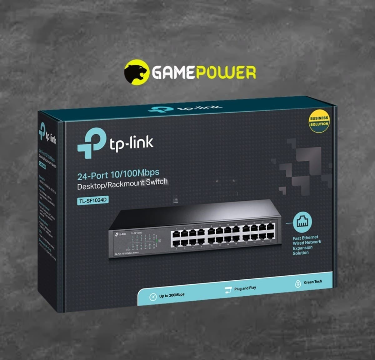 TP-Link TL-SF1024D 24-Portlu Kommutator
