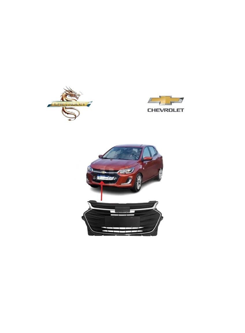 Radiator barmaqlığı Chevrolet Onix qırmızı kantlı