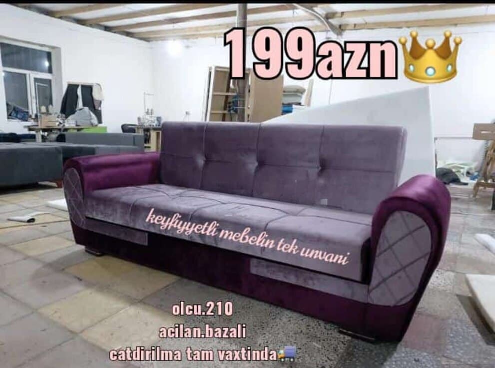 Künc divan, Qarışıq rəng